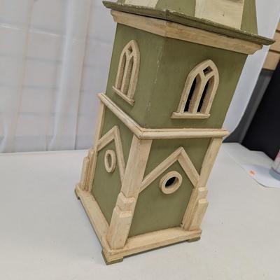 Metal & Tin Steeple Bird House