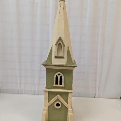 Metal & Tin Steeple Bird House
