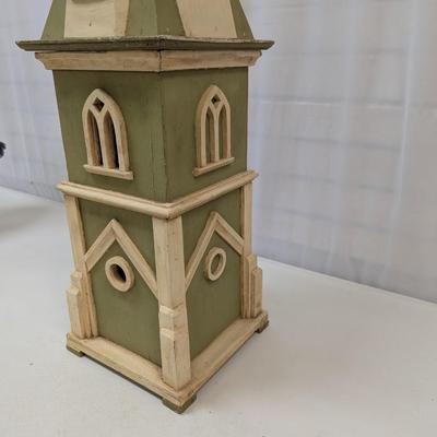 Metal & Tin Steeple Bird House
