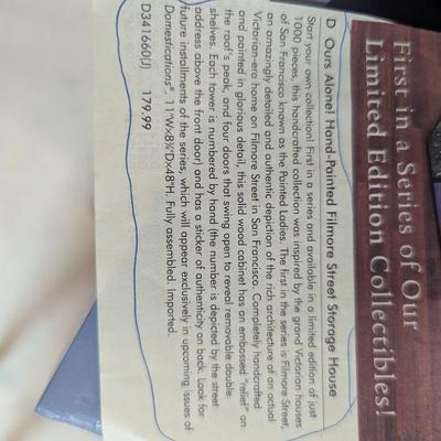 Hand Painted Filmore Street Storage House