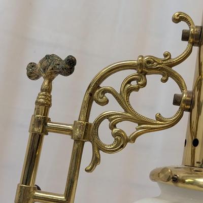 Vintage Brass Aladdin Student Lamp Model 23