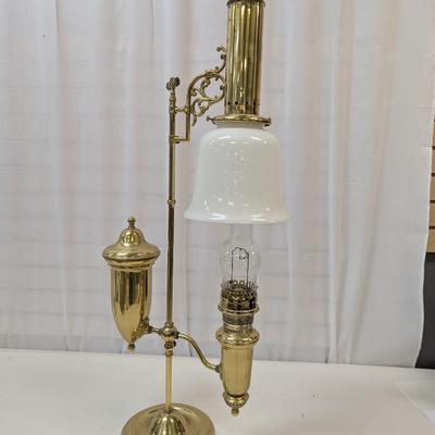 Vintage Brass Aladdin Student Lamp Model 23