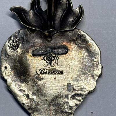 Barbosa heart pendant necklace