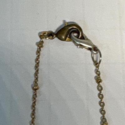 3 gold tone necklaces