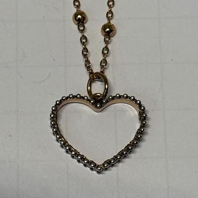 3 gold tone necklaces