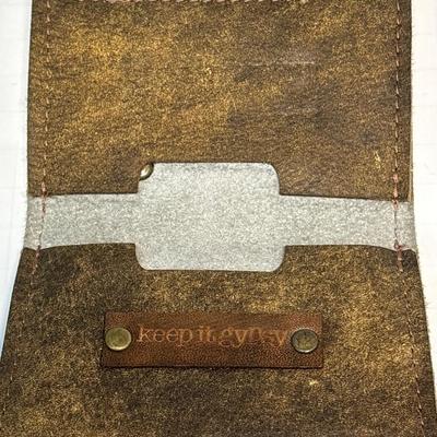 Keep It Gypsy LV accent card wallet