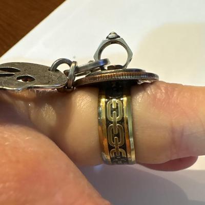 Skull and Bones ring (size 10)