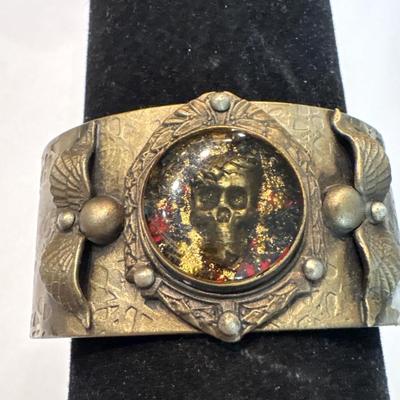 Barbosa Skull Cuff Bracelet