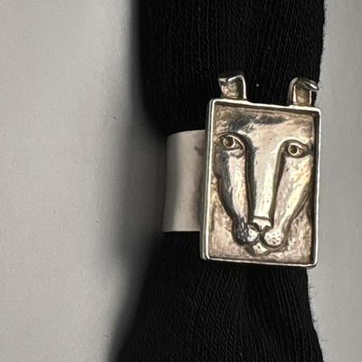 Sterling Animal ring (size 12)