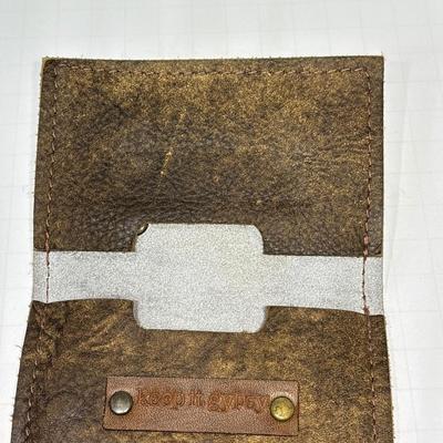 Keep It Gypsy leather card wallet