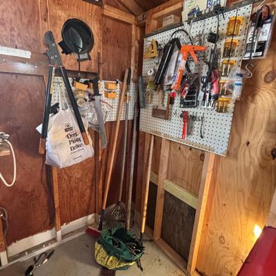 LOT 183: Tool Shed Corner Clean Out