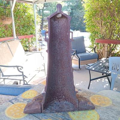 LOT 187: Cast Iron Lighthouse Door Stop