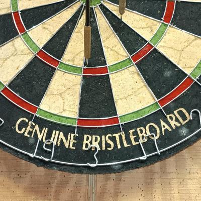 LOT 191: Harvard Sports Bristle Board Dartboard with Darts