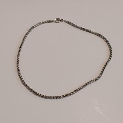 LOT 209: Interchangeable Catseye Gemstone Pendants on 925 Chain with Costume Jewelry