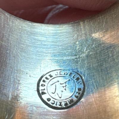 Flores Jewelry sterling ring (size 9)