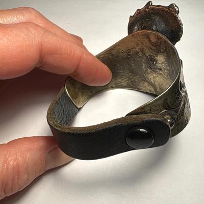 Barbosa Day of the Dead cuff bracelet