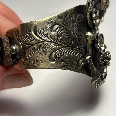 Barbosa Day of the Dead cuff bracelet