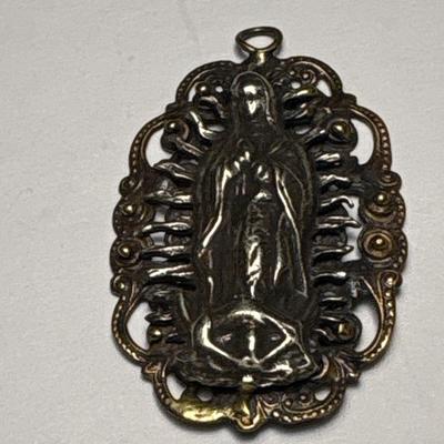 Barbosa Lady of Guadalupe pendant