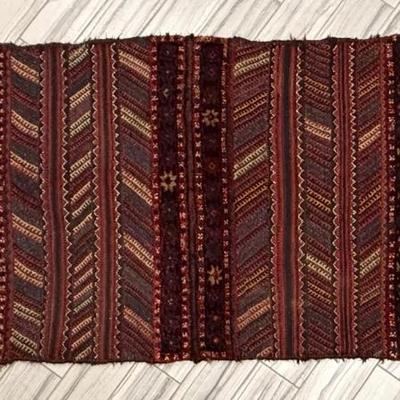 Vintage Baluchi/Afghan Tribal Rug
