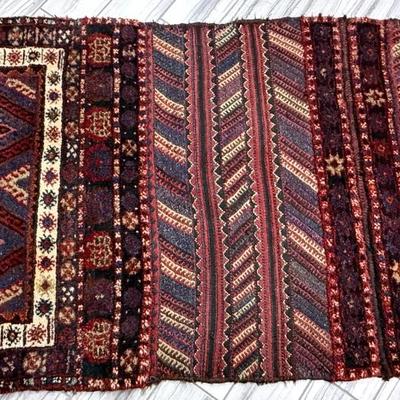 Vintage Baluchi/Afghan Tribal Rug