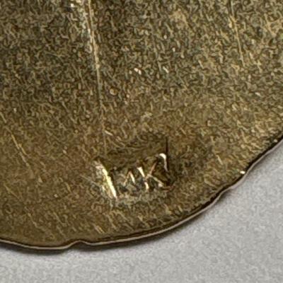 14k Texas Longhorns charm on ring (size 10)