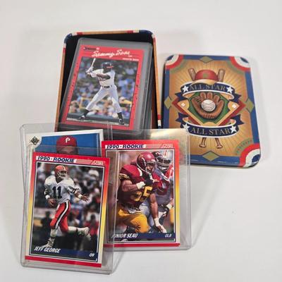 LOT 121: Various Baseball and Other Sports Cards