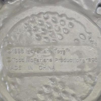 LOT 129: McFarlane Toys Super Size Spawn Action Figure and Spawn Number 1 Comic Book