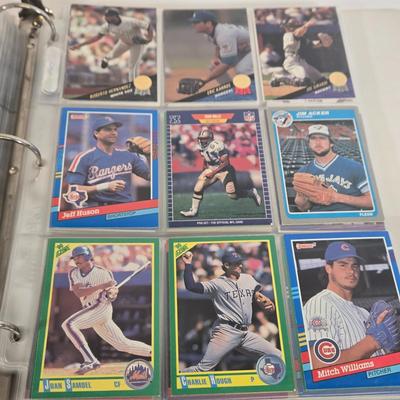 LOT 131: Three Baseball Card Albums with Various Cards Inside