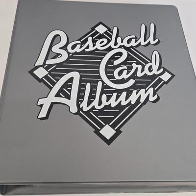 LOT 131: Three Baseball Card Albums with Various Cards Inside