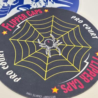 LOT 132: 1994 POG The Game World POG Federation Micro Tournament Game Pack, Numerous Pogs, and More