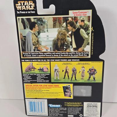 LOT 135: Hasbro Star Wars Freeze Frame Emperor's Royal Guard, Ewoks Wicket and Logray, Emperor Palpatine, and Lando Calrissian...