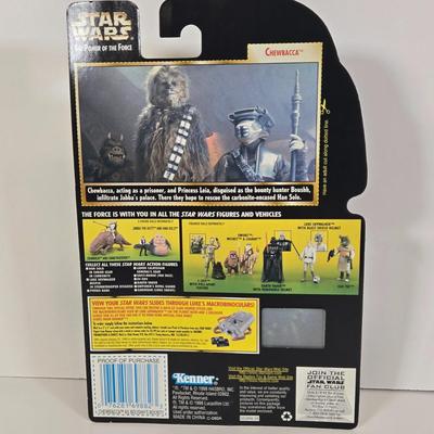 LOT 136: The Power of the Force Max Rebo Band Pairs Joh Yowza and Sy Snootles, Chewbacca Boushh Bounty, Anakin Skywalker, and Endor Rebel...