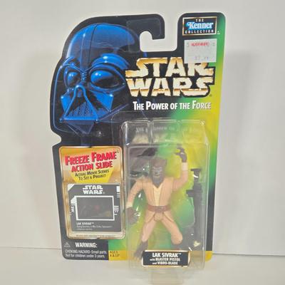 LOT 139: Kenner Star Wars Max Rebo Band Pairs Barquin D'AN & Droopy McCool, Lak Sivrak, ASP-7 Droid, and Force Orrimaarko (Prune...
