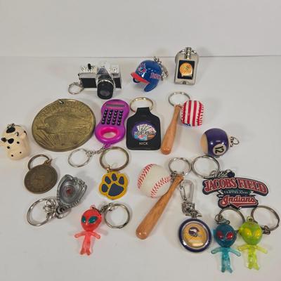 LOT 143: Various Keychains