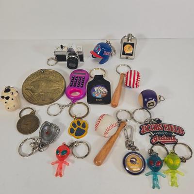 LOT 143: Various Keychains