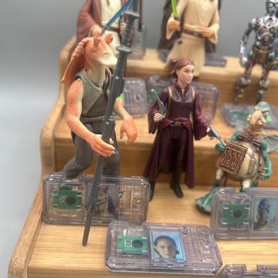 LOT 179F: Vintage Star Wars Prequels Action Figures w/ Accessories