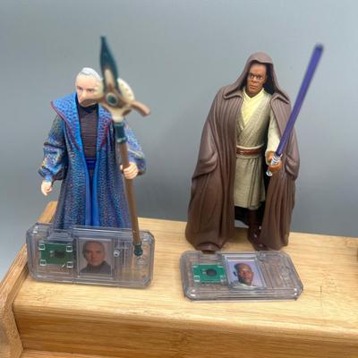 LOT 179F: Vintage Star Wars Prequels Action Figures w/ Accessories