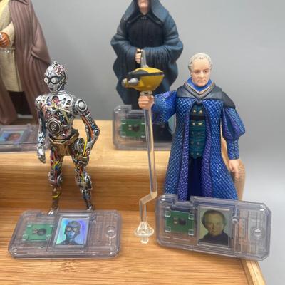 LOT 179F: Vintage Star Wars Prequels Action Figures w/ Accessories