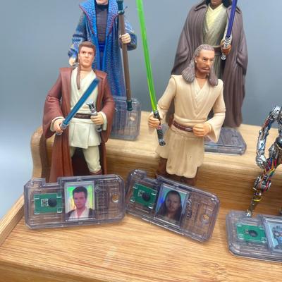 LOT 179F: Vintage Star Wars Prequels Action Figures w/ Accessories