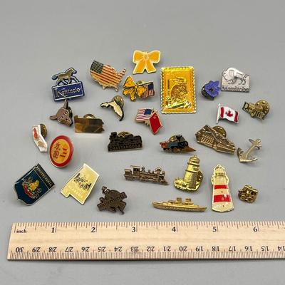 LOT 185J: Pin Collection - USA, Canada, Travel