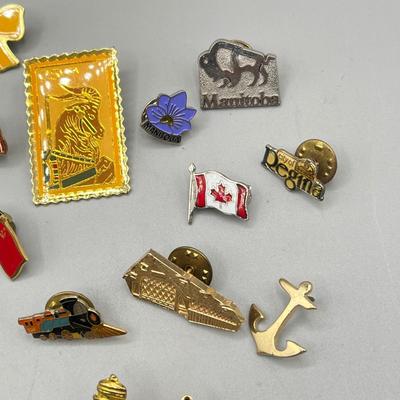 LOT 185J: Pin Collection - USA, Canada, Travel