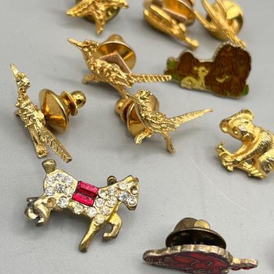 LOT 186J: Whimsical Pin Collection - Clowns, Animals and More