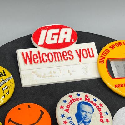 LOT 191J: Vintage Button Collection