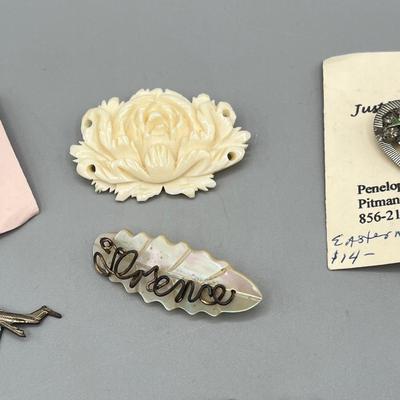 LOT 194J: Vintage Pin/Brooch Collection