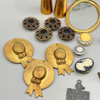 LOT 195J: Women's Accessories Including Red Hat Club Pins