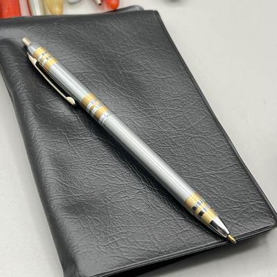 LOT 196J: Vintage Notebook and Pens - Fountain Pens