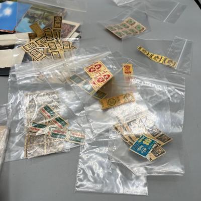 LOT 201J: Vintage / Antique Ephemera - Stamps, Postcards, Calendars and More