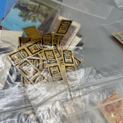 LOT 201J: Vintage / Antique Ephemera - Stamps, Postcards, Calendars and More