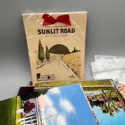 LOT 201J: Vintage / Antique Ephemera - Stamps, Postcards, Calendars and More