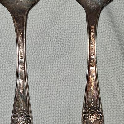 Sale Photo Thumbnail #63: Silver plated 1847 Rogers Unusual Utensils.